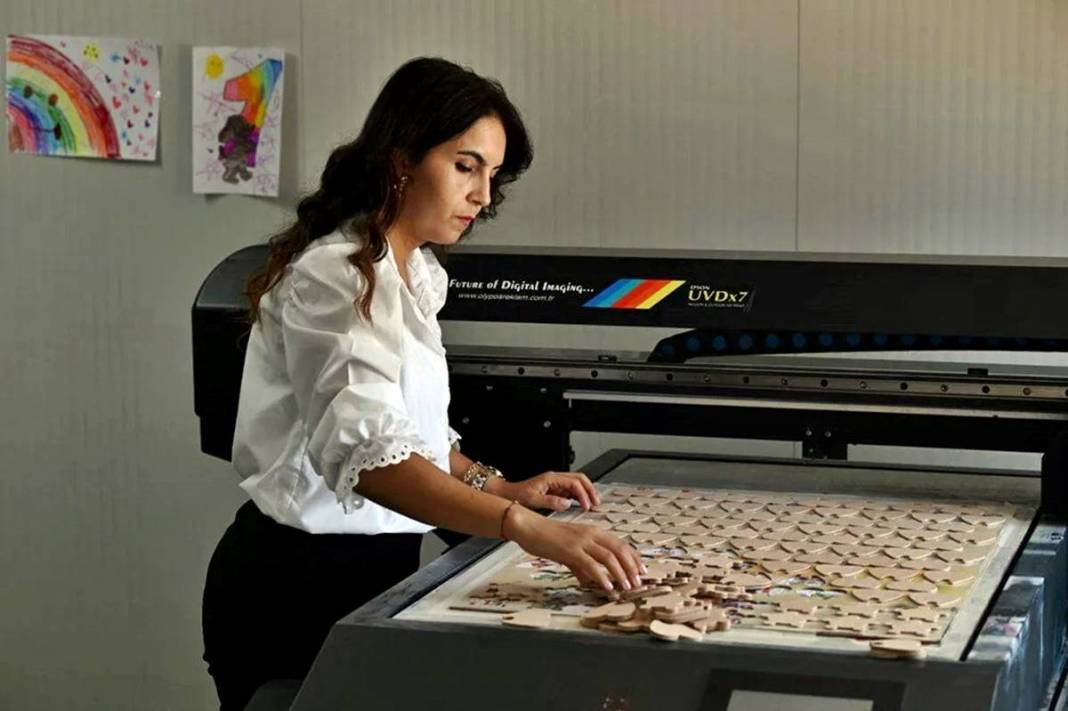 Kızı için hobi olarak başladığı işi ihracata taşıdı! KOSGEB'den aldığı destekle destan yazdı 9